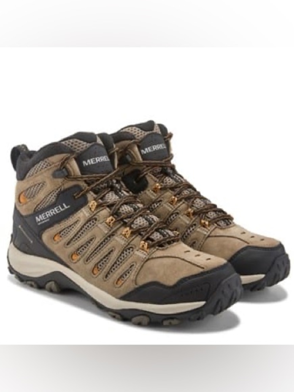 NWT Merrell Men's Crosslander 3 Trail Mid WP Hiking Boots